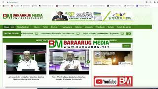 Hoyga Barashada Diinta Islaamka:- Booqo Baraarug.net Ama Soo Dejiso Application Baraarug Media