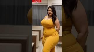 [4K] ai AI ART Indian LookbookGirl Al Art video - Skyport Fashion Stable Diffusion Plus Size Glamour