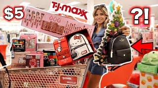 TJMAXX EARLY CHRISTMAS SHOPPING SPREE! LUXURY JACKPOT