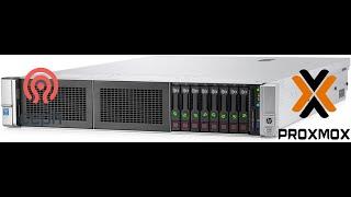 Proliant DL380 Gen9 - Proxmox Install - Ceph and Clustering - Basic overview - 4