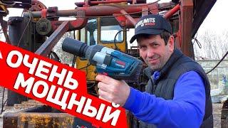 НОВИНКА!! Мощный Ударный Гайковерт Bosch 18V-1050H Крутим Колеса На КАМАЗе