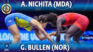 Anastasia Nichita (MDA) vs Grace Jacob Bullen (NOR) - Final // World Championships 2022 // 59kg