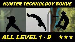 Vector Full - Hunter Mode Technology Park Bonus All Level 1 - 9 HD (All 3 Stars)