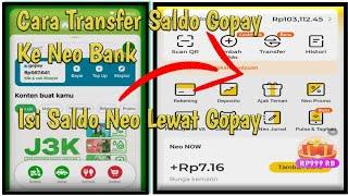 cara isi saldo Neo+ lewat gopay top-up Neo dari Gopay