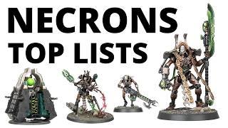 Six Strong Necron Army Lists - What's Winning for Codex Necrons?