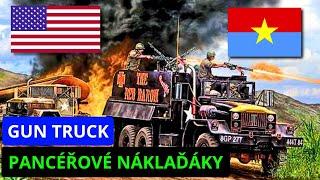 GUN TRUCK - BITEVNÍ NÁKLAĎÁKY V DŽUNGLI...Američané nuceni improvizovat!