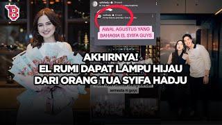 Dapat lampu hijau, orang tua Syifa Hadju beri restu hubungan sang putri dengan El Rumi