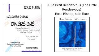 DIVERSIONS by Linda Robbins Coleman, II. Le Petit Rendezvous (The Little Rendezvous)