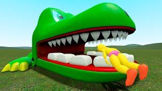 Extreme Crocodile Dentist Game by Choice in Garry's Mod GMOD Sandbox