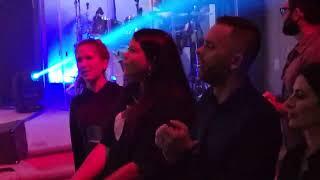 Савчук и Пересветов. Pastor singing on stage
