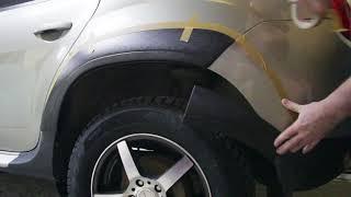 Установка накладок на арки Renault Duster | Installation of overlays on Renault Duster arches