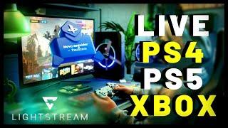 LightStream / LIVE do Xbox/PS4/PS5 + MultiStream 5 canais + Alertas (DE GRAÇA) Guia do Streamer