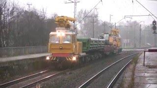 Дрезины МПТ-4 на о.п. Хийу / MPT-4 draisines passing Hiiu stop