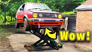 What you get when you spend £500 on a Mk2 Golf GTI.