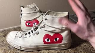 Comme des Garcons Converse Review!!