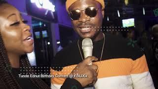 Tunde Ednut Lagos Birthday Concert at FoLiXx Lounge