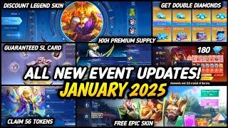 ALL NEW EVENT IN JANUARY 2025 | HUNTER x HUNTER, MAGIC WHEEL JOHNSON, AND MORE! - MLBB