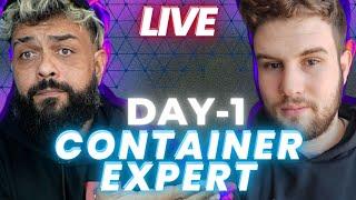 CONTAINER EXPERT LIVE - DIA 1