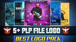 1K Subscribers special 5+ logo pack || free fire new plp file logo || new plp file logo pack