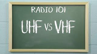 The difference between UHF and VHF two way radios | Radio 101