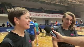 Наталья Носова и Александра Шевлакова. Чемпионат ФНТР среди ветеранов