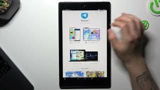 How to Download & Install Telegram App on Amazon Tablet? Let's Setup Telegram Messenger! No Google!