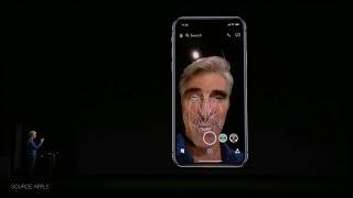 iPhone X - Apple Event | Gestures and Animojis demo