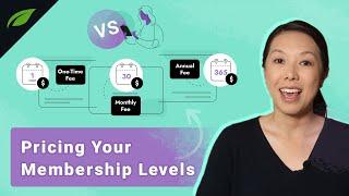 How to Price Your Membership Levels or Subscription Tiers for Your Online Membership Site Business