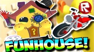 GIANT RUBBER DUCK ATTACKS | CRAZY FUNHOUSE OBBY | Roblox Game