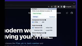 Clone Website Detect Background One Click with DivMagic | Copy CSS Style and Design and Convert
