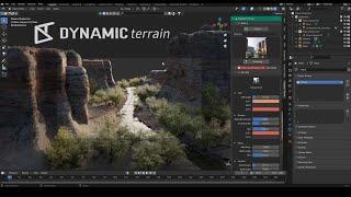 Dynamic Terrain - walkthrough | Canyon