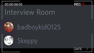 I applied for staff on BadBoyHalo’s server and this was the interview…