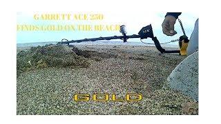 OMG GOLD FOUND ON THE BEACH WITH GARRETT ACE 250