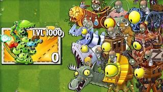 All PEA Plants Level 1 vs All Zombots - Which Zombot 's Strongest? - Pvz 2 Zomboss Battlez