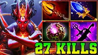 27 Kills + Ultra Kills QOP Dota 2 Mid - Best Queen Of Pain Dota 2 Pro Gameplay Guide Build 7.37