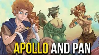 Apollo vs Pan: A Musical Clash - The Donkey’s Ears Story - Greek Mythology - Animated Version