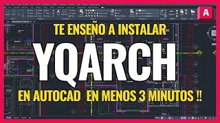  Como Instalar YQARCH en AutoCad - (Paso a Paso)