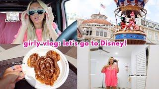GIRLY VLOG: shopping, dunkin order, + disney day!