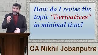 Derivatives Revisions - CMA/CA Final SFM - Strategic Financial Management