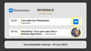 CocoaHeadsNL Meetup, 19 July 2023