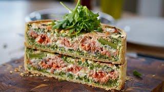 Salmon Broccoli Maximus Quiche – Bruno Albouze