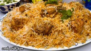 World Famous Hyderabadi Chicken Dum Biryani-हैदराबादी चिकन दम बिरयानी-Authentic Chicken Dum Biryani