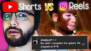 Youtube Shorts got NOTHING on Instagram Reels 