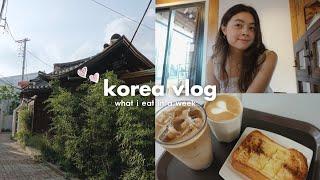 KOREA VLOG  what i eat in a week, scalp treatment, shopping at coex, cute cafes, 1M dance studio