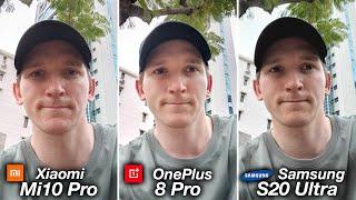 OnePlus 8 Pro vs Xiaomi Mi 10 Pro vs Samsung S20 Ultra - CAMERA TEST COMPARISON