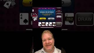 Big win after an up and down session of video poker! #casino #casinofanatic #poker #videopoker