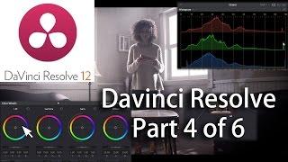 Davinci Resolve 12 Basics Part 4 of 6 Secondary Color Correction & Power Windows