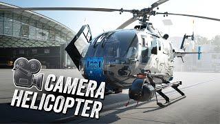 BO 105 CBS - MEDIA HELICPOTER - FULL STARTUP & TAKE-OFF (ONBOARD VIEW) -4K- ORIGINAL SOUND