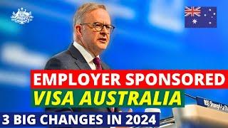 Australia 3 Major Changes to Employer Sponsored 482 Visa: Australia Visa Update