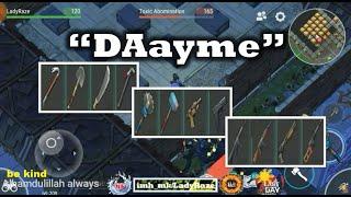 "DAayme" using small box to block- Last Day On Earth: Survival